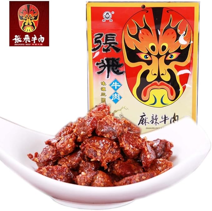商品描述【类别】:牛肉【品名】:张飞牛肉【品牌】:张飞【规格】:88克
