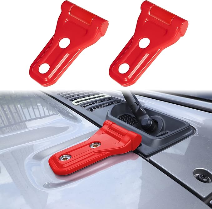 适用于吉普发动机罩铰链盖装饰成型装饰外部配件适用于 2018-2021