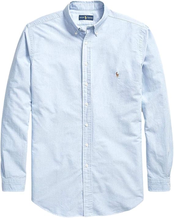 polo ralph lauren 保罗拉夫劳伦男式高大经典修身扣角牛津衬衫