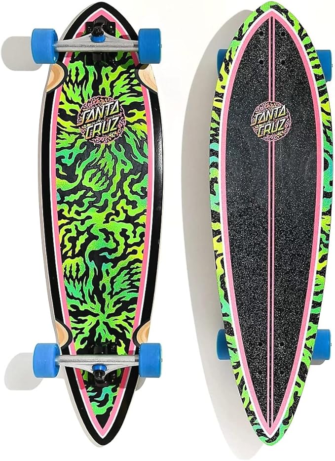 santa cruz obscure dot pintail cruzer 滑板,粉色/*,83.