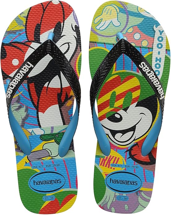 havaianas 迪士尼系列 男女同款人字拖