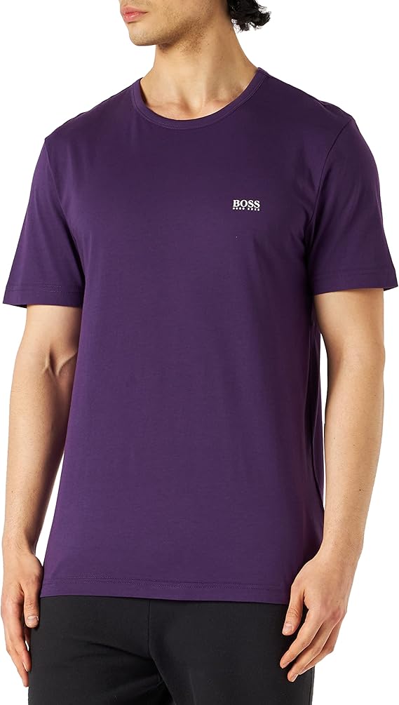 hugo boss 男士弹力棉短袖t恤衫