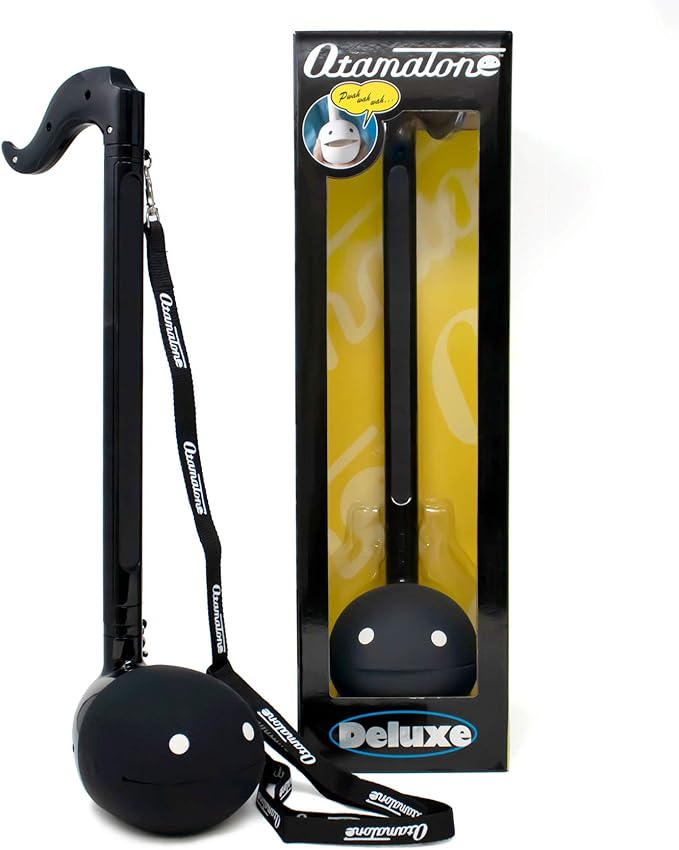 Otamatone Deluxe 英文手册 日本电子乐器便携式合成器cube Maywa Denki 黑色 亚马逊中国 玩具