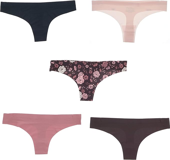 marilyn monroe 贴身女士无缝丁字裤内裤(5 件)