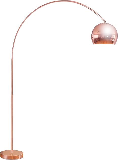 Brightech Olivia Led 落地灯 高杆弧形立灯带半球形金属灯罩 适合客厅卧室办公室 沙发灯 玫瑰金 亚马逊中国 办公用品 Brightech Olivia Led 落地灯 高杆弧形立灯带半球形金属灯罩 适合客厅卧室办公室 沙发灯 玫瑰金 亚马逊中国 办公用品