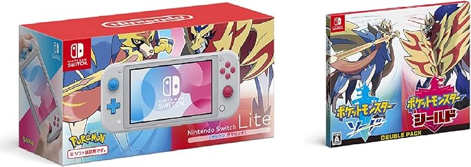 Nintendo 任天堂switch Lite 仓响 藏玛然特 宠物小精灵剑盾 Double Pack Switch Double Pack限定优惠 两种可以与yogiras和jaraco进行特殊的max Raid战斗的系列码 Amazon Co Jp限定 原版数字壁纸 智能手机 通信 亚马逊中国 游戏 娱乐