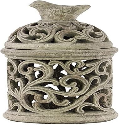 urban trends 水泥圆形鸟笼,雕塑漩涡切割设计,lg 混凝土表面,灰色