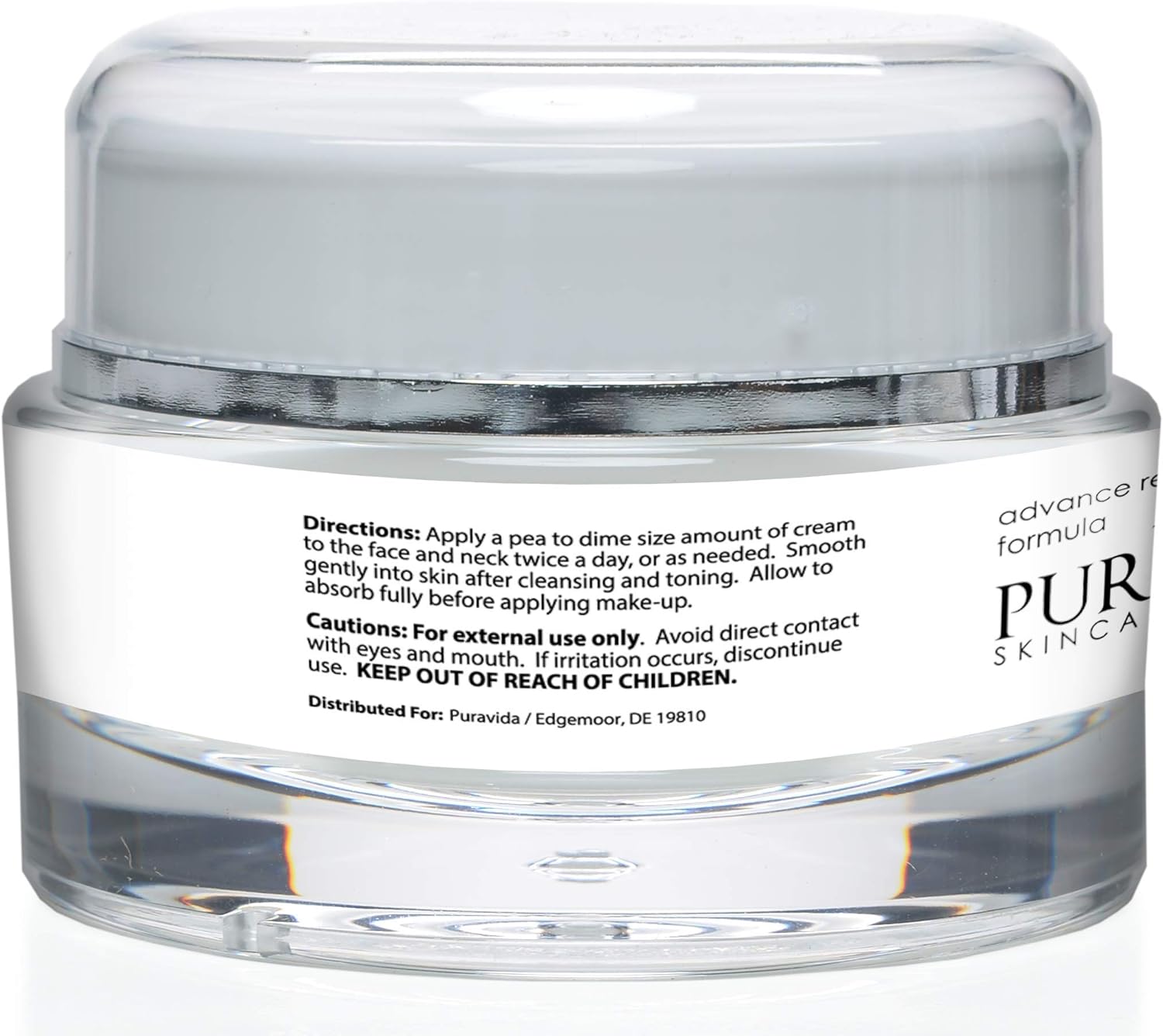 Puravida Skincare Solutions Ageless 保湿霜 化妆 亚马逊中国