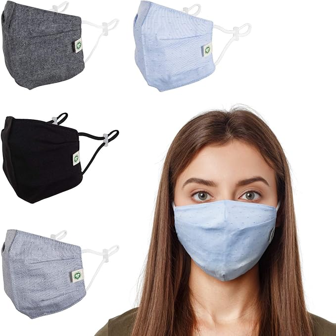 libero *棉口罩可水洗可重复使用全球*纺织品标准认证*棉亲肤时尚设计