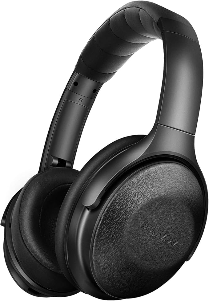 sumvov 无线耳机头戴式耳机,蓝牙耳机 5.