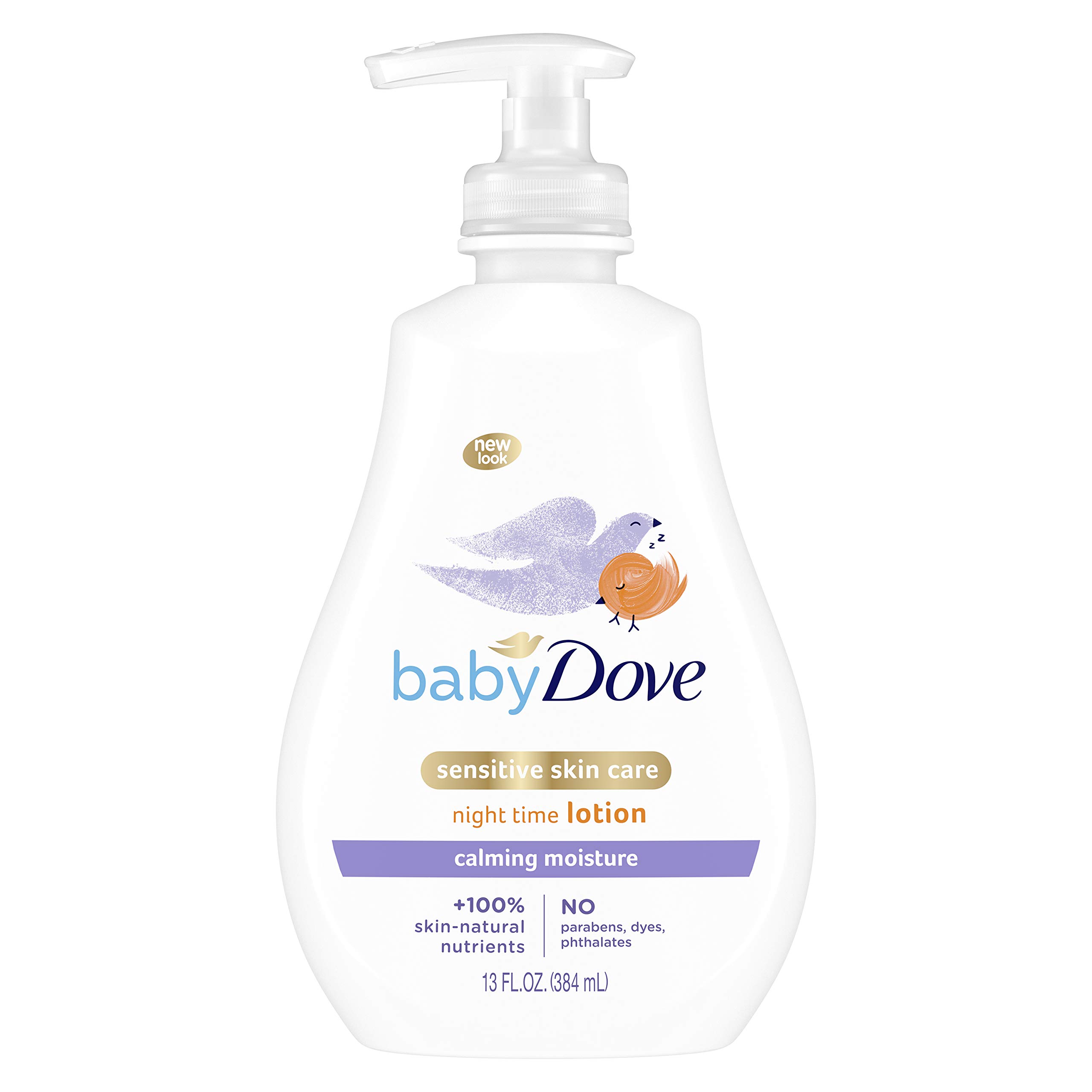 Dove Sensitive Skin Care Baby Lotion for Soothing Fragrance Lotion *** Hydrating Hypoallergenic 13 oz. 384ml