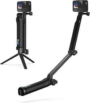 Gopro 3 Way 三向支架可做自拍杆 手柄 旋转臂或三脚架 Afaem 001 亚马逊中国 电子产品