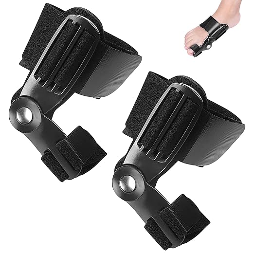 硅胶脚趾分离器 2 件*器用于缓解脚部*大脚趾分离器脚趾矫正器 hallux