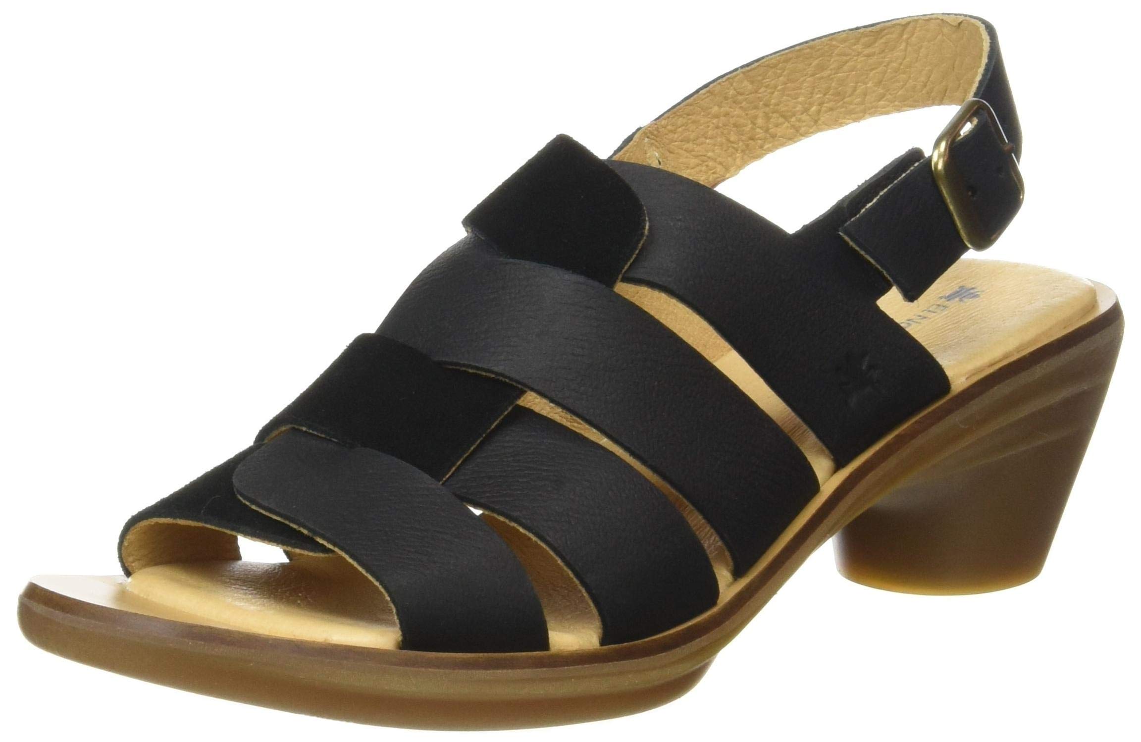 El Naturalista Ladies N5358 Aqua open-toed sandals