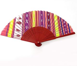 丝绸扇子 明太机 粉色 504-843