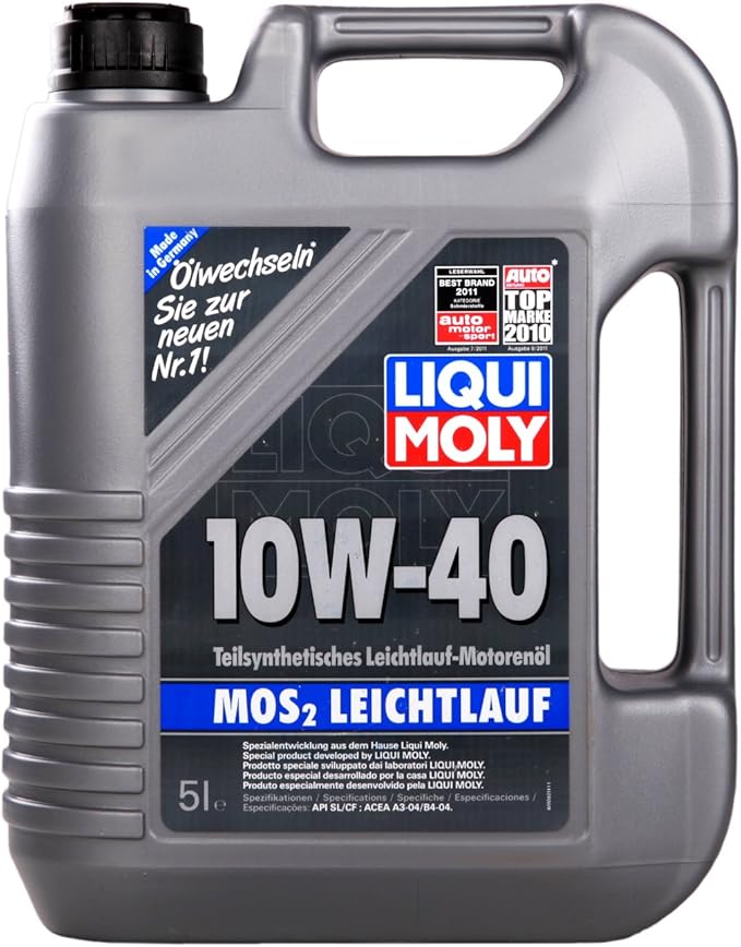 liqui moly 德国力魔 二硫化钼半合成机油10w-40 sl/cf 1092
