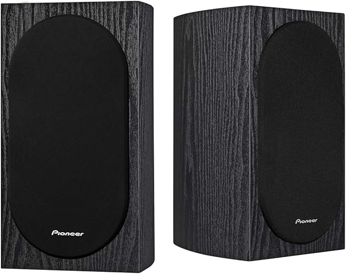 先锋pioneer 书架音箱 theater black系列 sp-bs22-lr 【国内正规商品