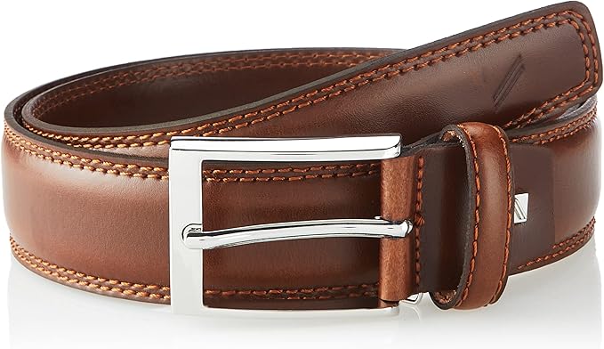 daniel hechter 男士 10152 皮带,棕色,105