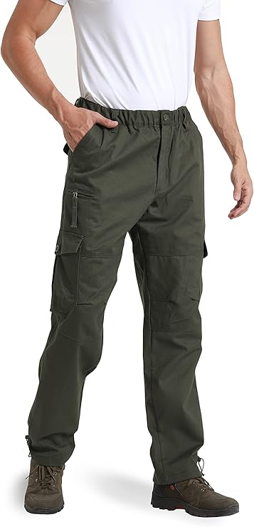 provig 男式徒步裤,防水工作裤,适用于滑雪钓鱼户外