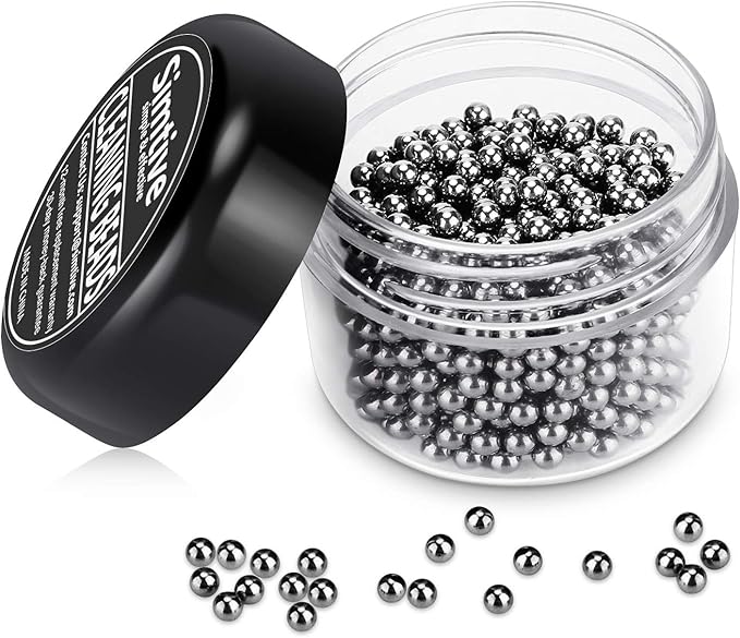 Simtive 1000 件 器清洁珠 不锈钢清洁球 适用于葡萄酒 器 瓶子 玻璃瓶和花瓶 亚马逊中国 家居生活