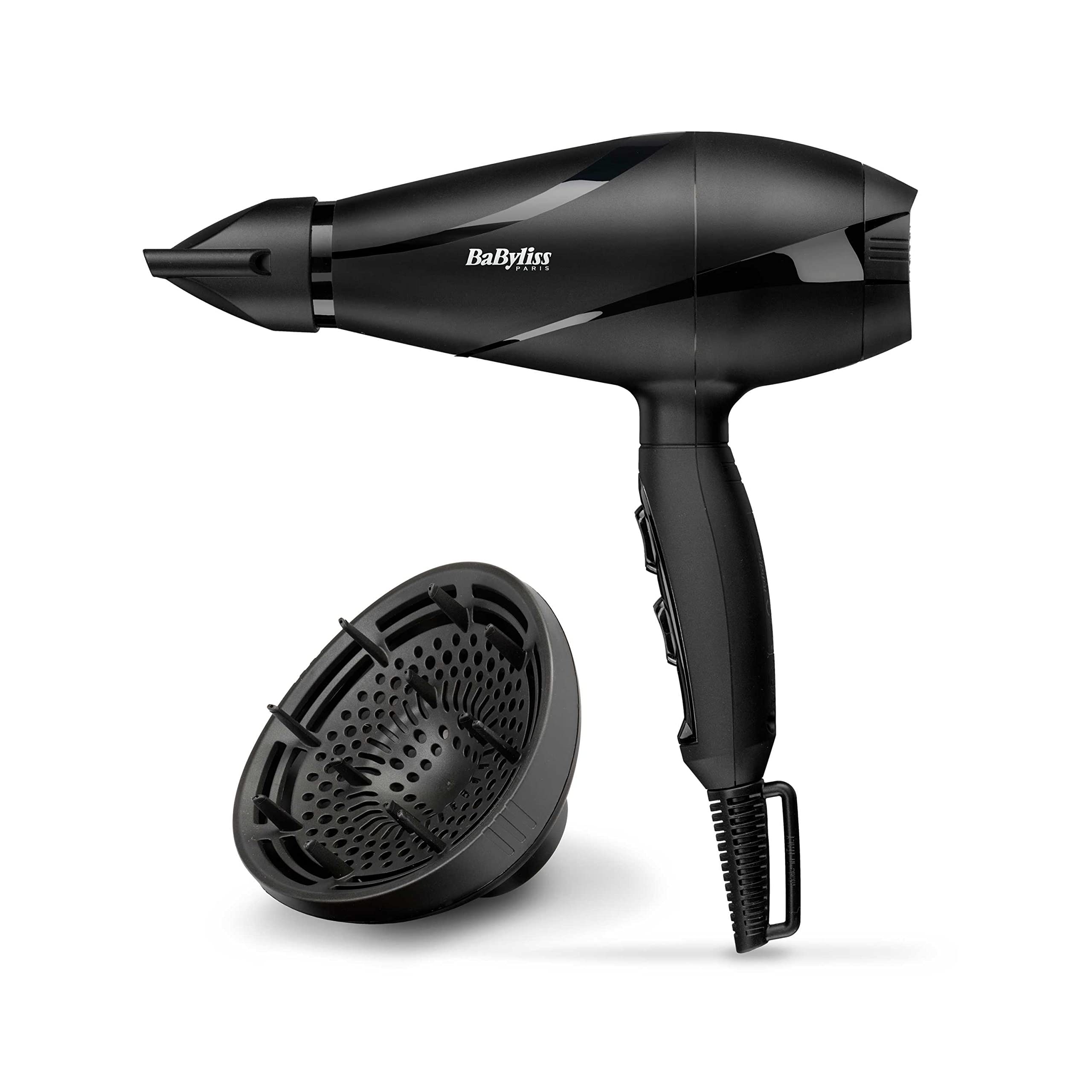 BaByliss 6613DE Professional Hair Dryer Pro Silence, Silence, Ion Technology, 2200 watts, black