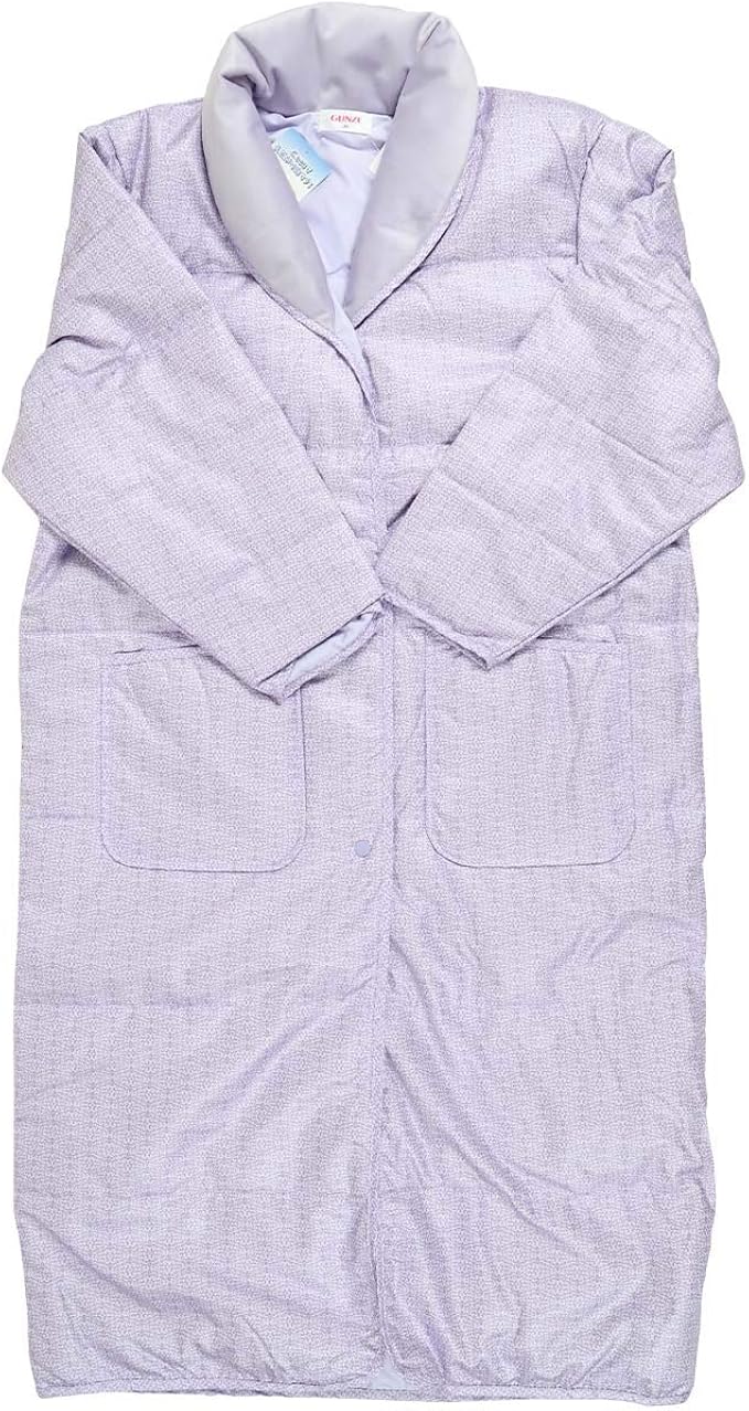 Gunze 家居服羽绒长袖长袍女装紫色日本m 日本サイズm相当 Gunze 郡是 服饰箱包 亚马逊中国