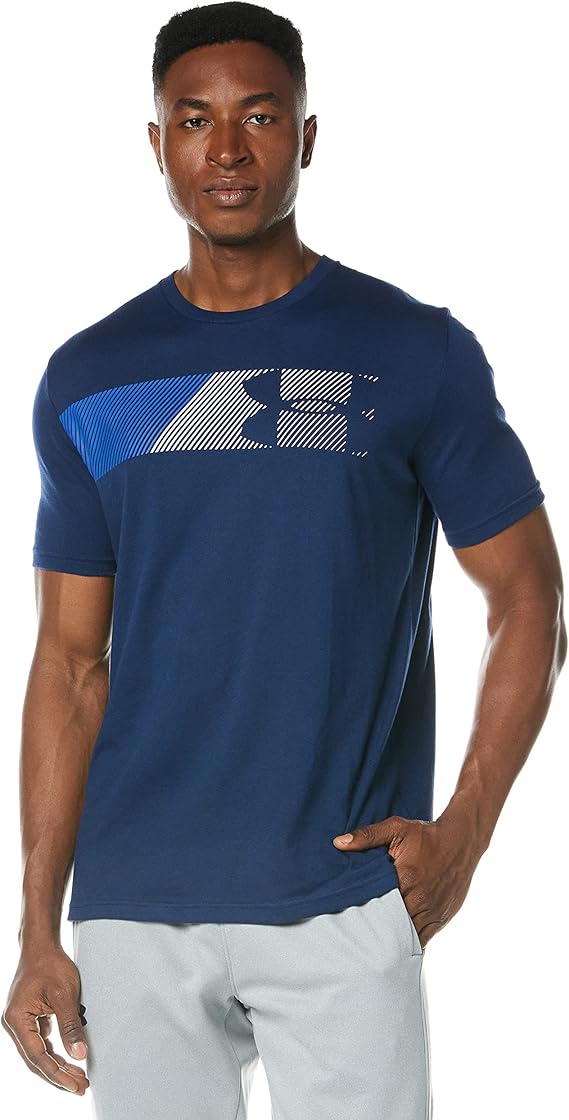 under armour 安德玛 男士 大徽标短袖t恤
