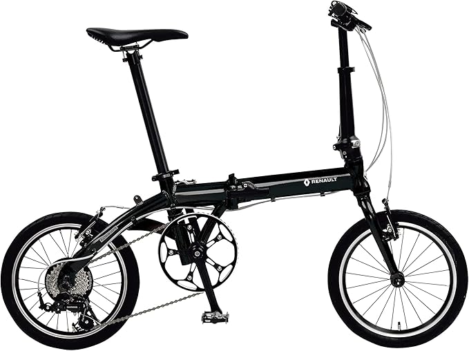 8千克 16英寸 搭载7段变速 折叠自行车 platinum light8 黑色 52t