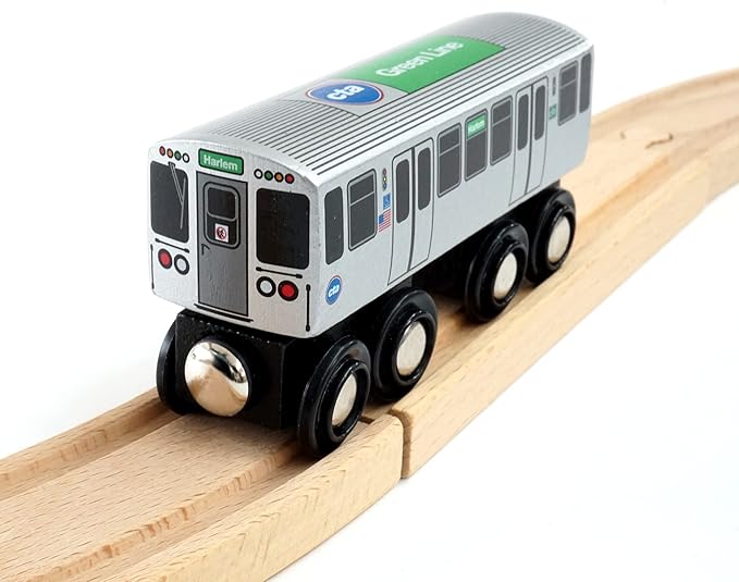 muni pals 木质玩具火车套装 适合3岁以上 便携式 木质玩具车主题