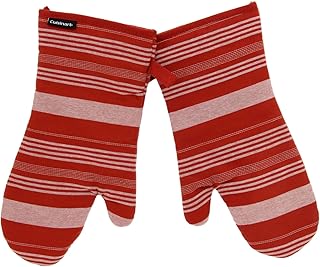 cuisinart 条纹烤箱手套 – 2 件装 – *处理热厨房物品 – 防滑手柄