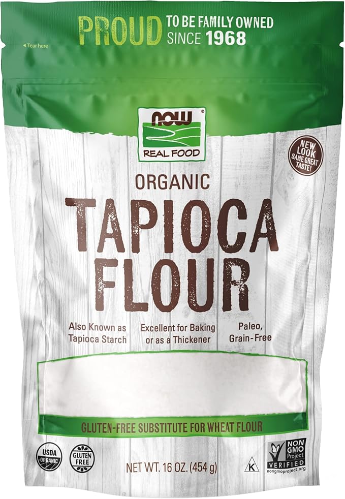 tapioca flour now foods 16 oz powder