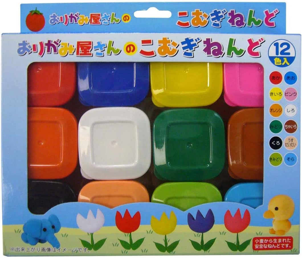 Ehime纸工小麦粘土en12 800 12色装 亚马逊中国 办公用品