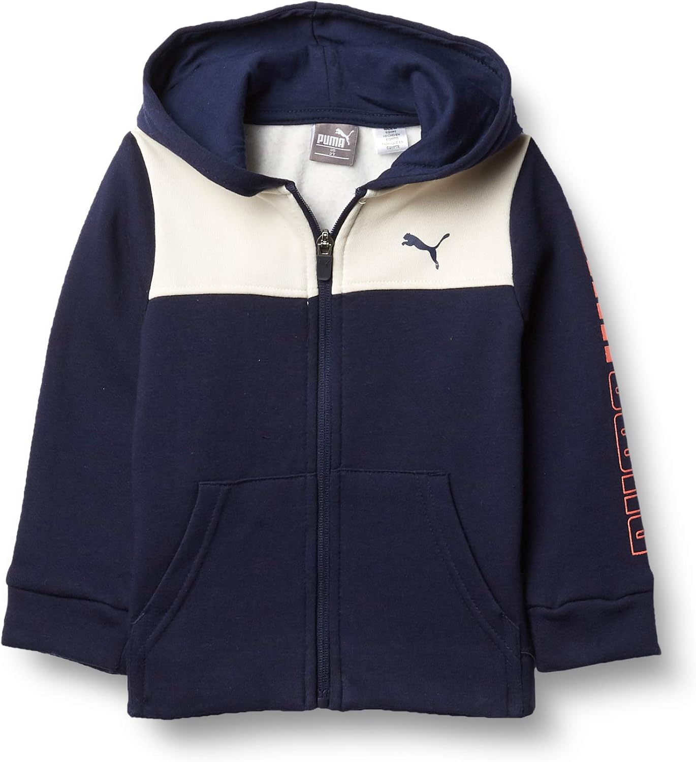 puma 男童抓绒拉链连帽衫 【puma 彪马】 服饰箱包 - 亚马逊中国