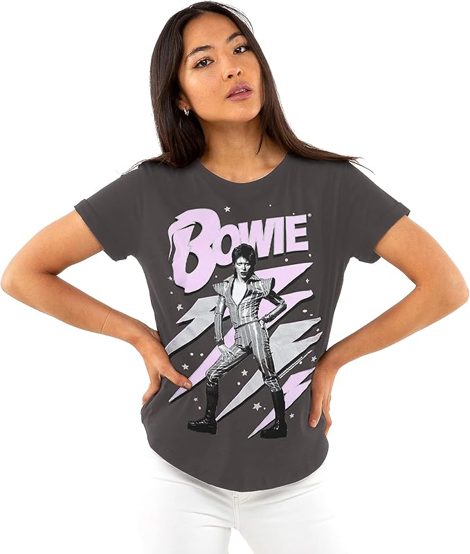 david bowie 女士 ziggy t 恤