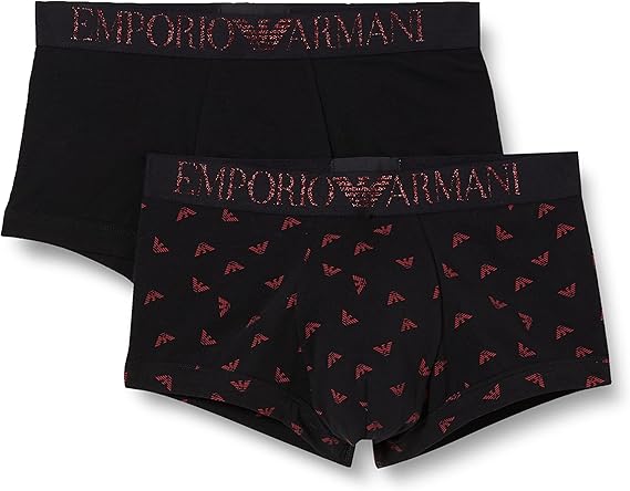 emporio armani 阿玛尼 男士 2 件装 平角内裤