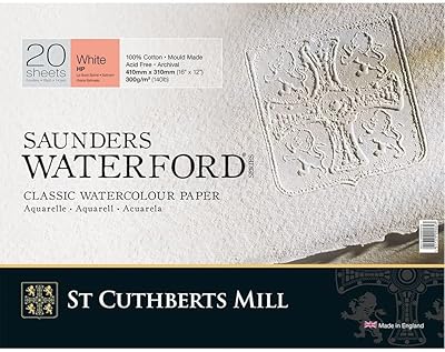 saunders waterford:纸张纸 -12 英寸 x16 英寸 (31cmx41cm) 熨烫