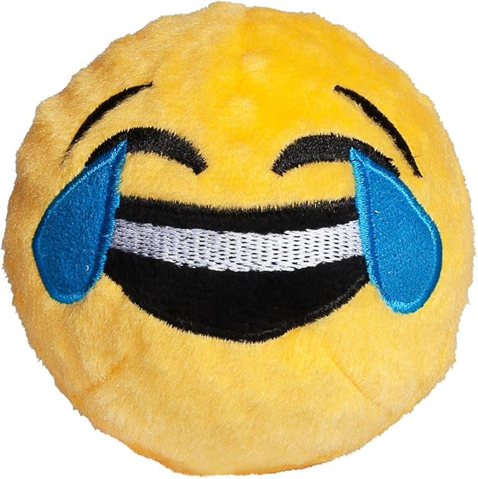 fabdog哭笑脸表情符号狗狗玩具m