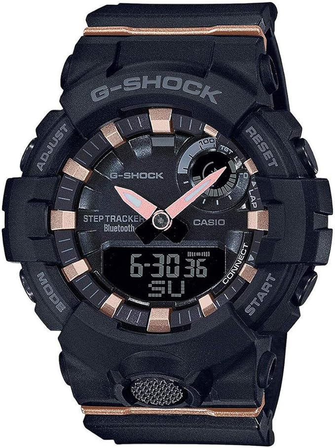 casio 卡西欧 g-shock s 系列 g 四联接黑色树脂手表 gma-b800-1a