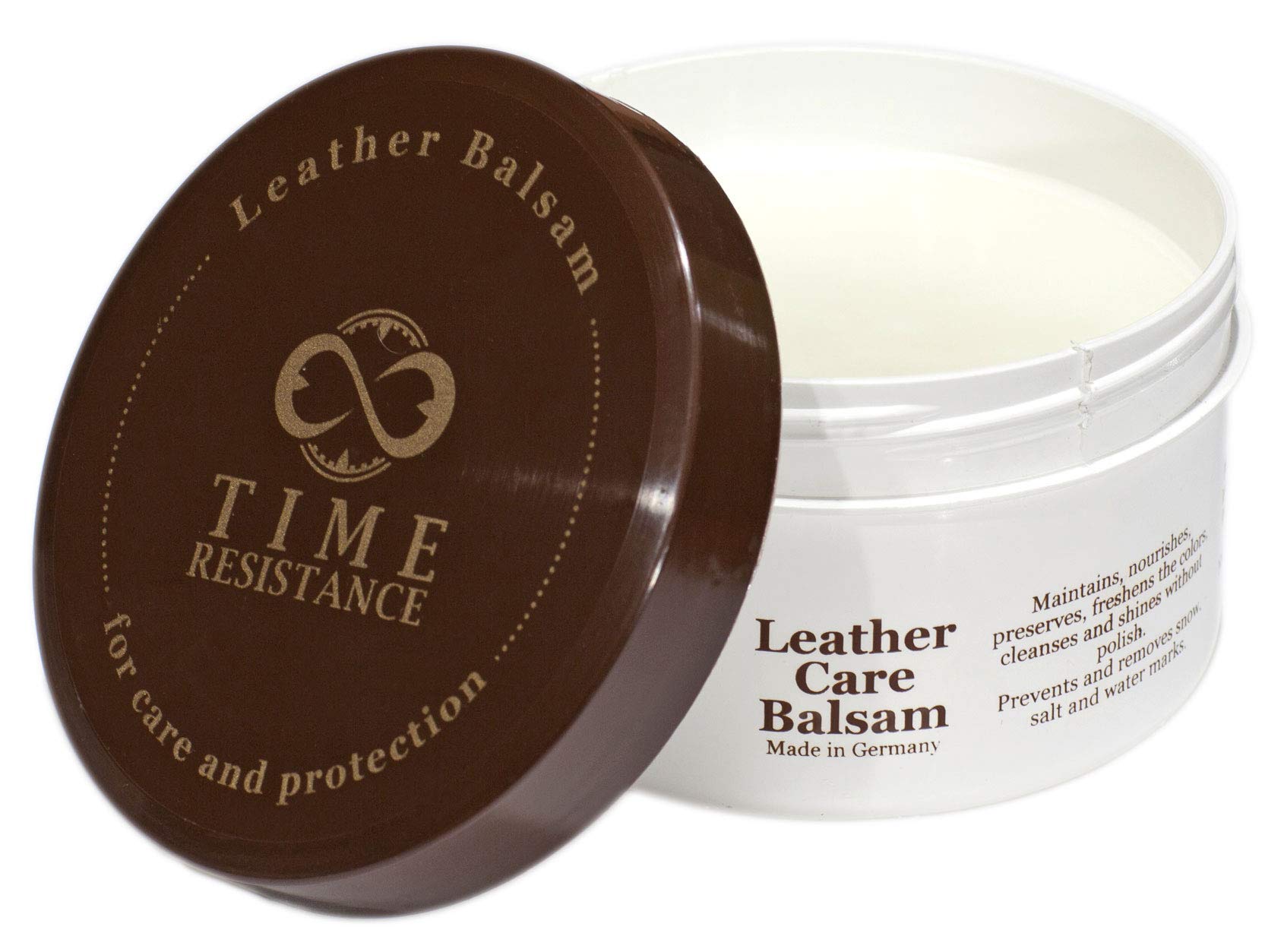 Leather balm for the care and protection of shoes and bags - durability