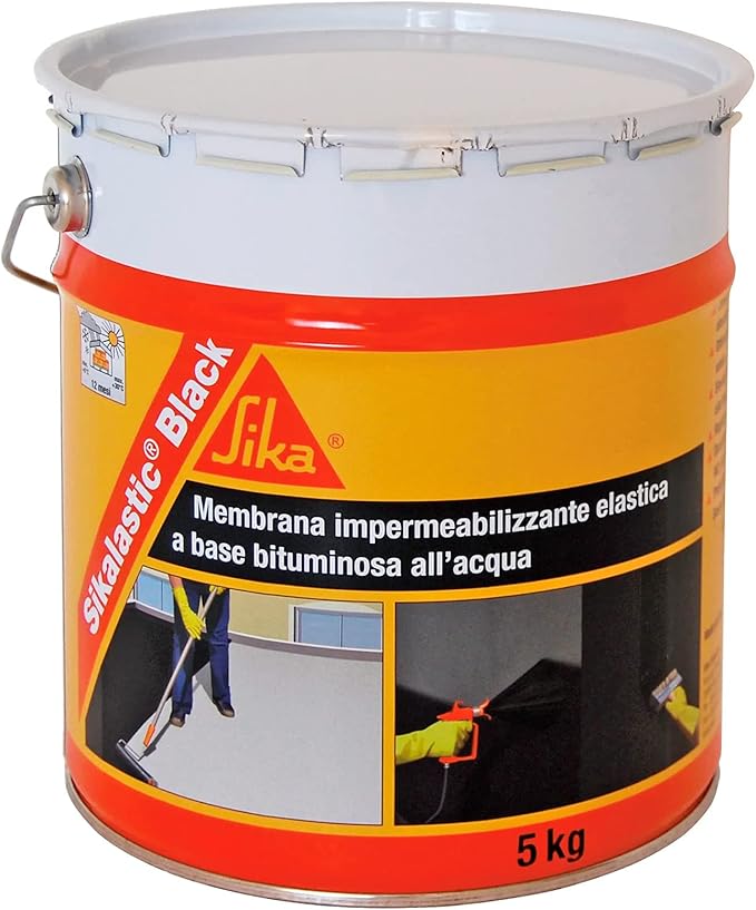 sika 506390 sikalastic 黑色弹性膜,黑色,5公斤