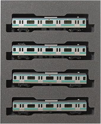 Kato N轨距e231系常磐线 上野东京线加挂4辆套装10 1338 铁道模型电车 亚马逊中国