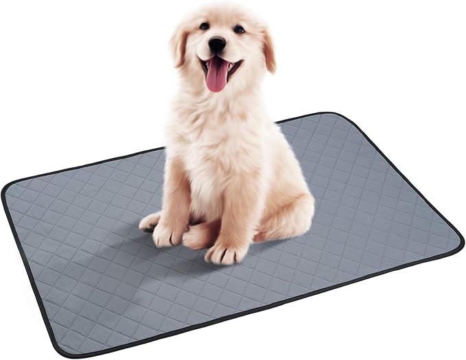 wantryapet 可水洗狗狗小便垫可重复使用高吸水性防水狗垫防滑防漏