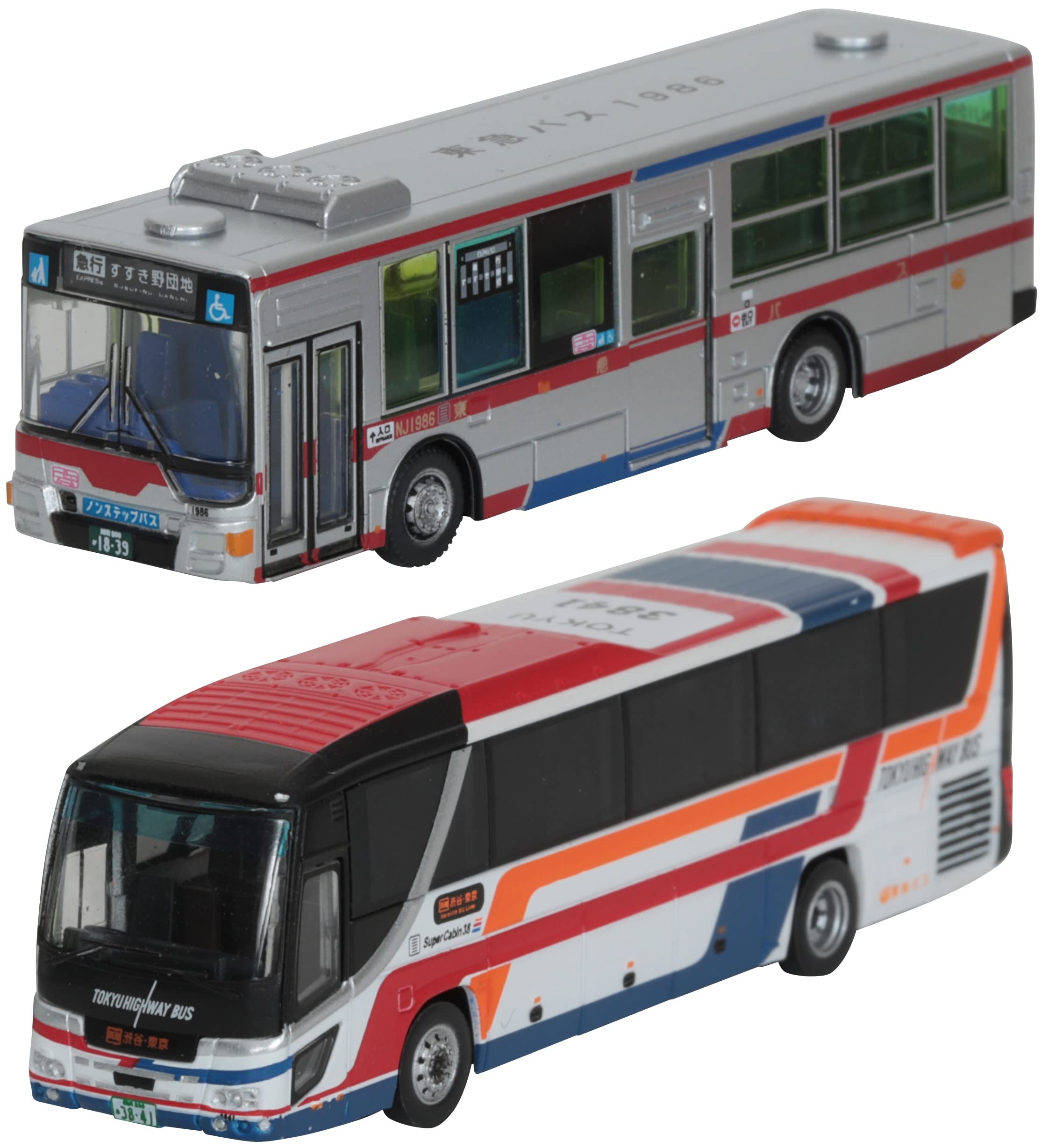 The Bus Collection Two diorama sets for the 30th anniversary of Tokyu Bus 317371