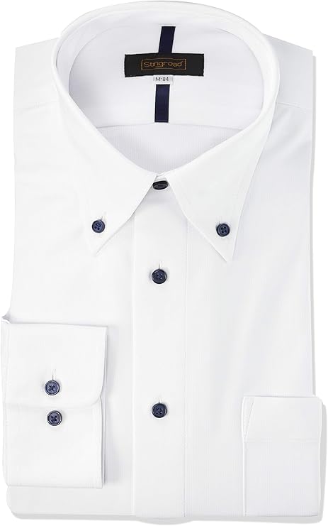 stingroad衬衫超形态稳定免烫衬衫纽扣领cutaway针织衬衫coolbiz男士