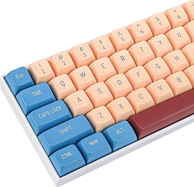 套装,带 7u 空格,适用于美国/iso 布局 60% tkl 机械键盘(csa/gong)