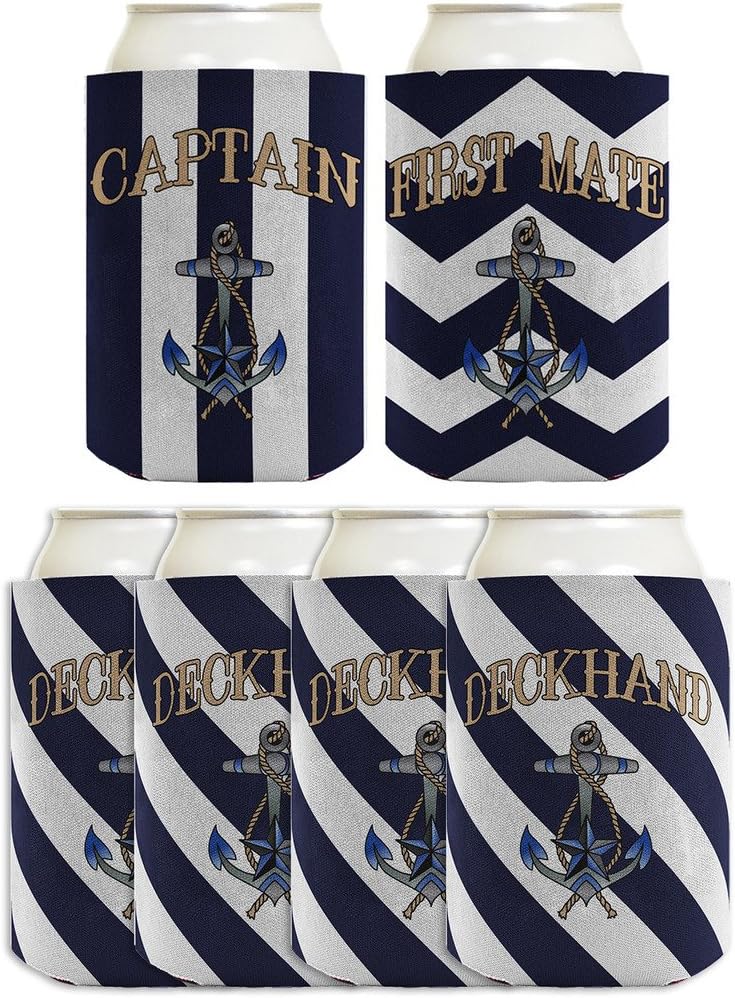 sailing captain first mate deckhand 多件套冰箱饮料冷却器冷却器 *