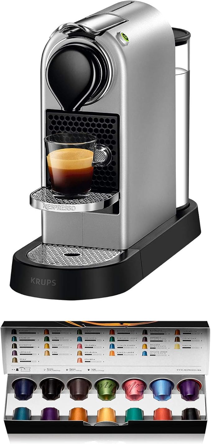 krups nespresso xn7405 胶囊咖啡机 new citiz,thermoblock 加热系统