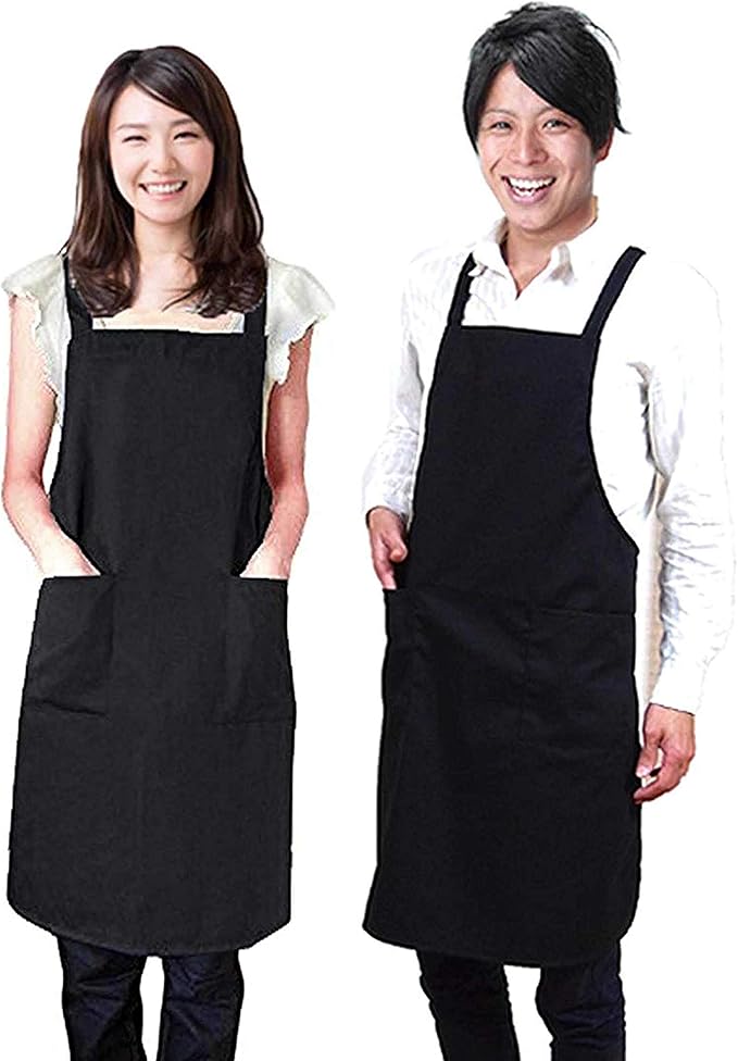 jp限定] bacchix tandard 围裙 长围裙 成人用 男女通用 黑色 成人