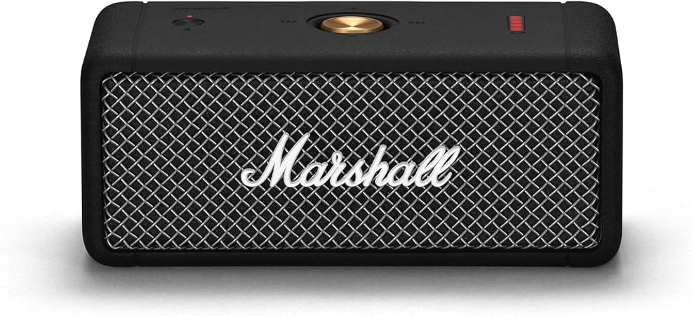 Marshall 马歇尔emberton 便携式蓝牙扬声器 英国黑 亚马逊中国 数码影音
