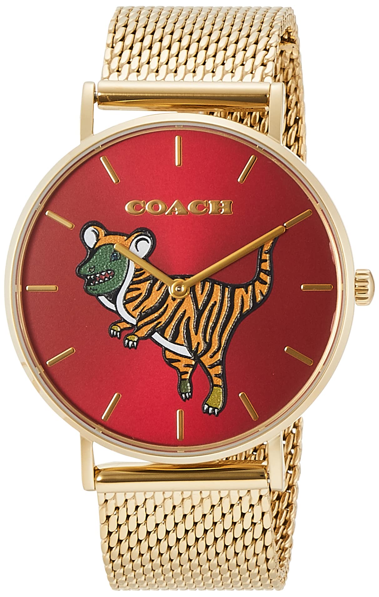 [Coach] Watch PERRY 14503872 Women's Rose Gold [*** products], red